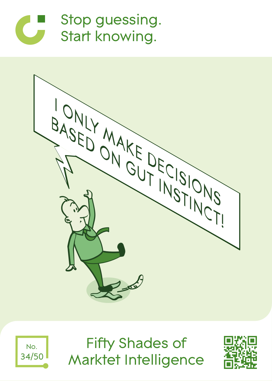 Nicht raten – wissen.