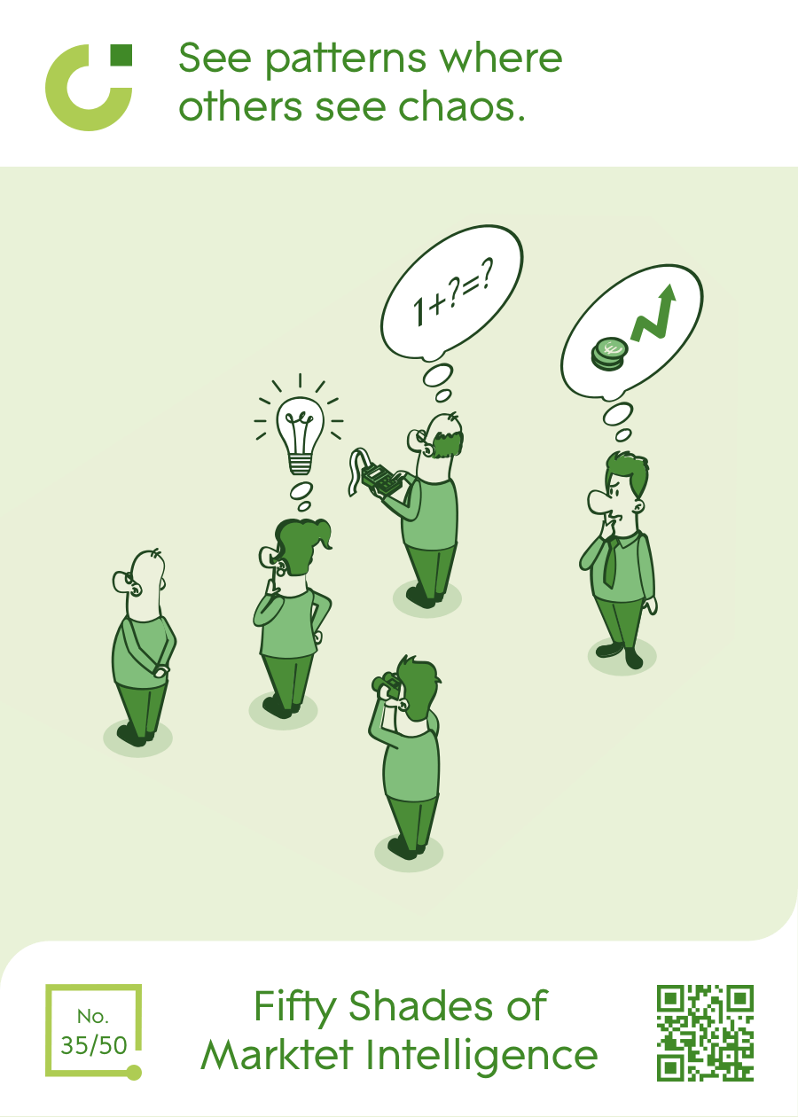 Muster erkennen, wo andere Chaos sehen.